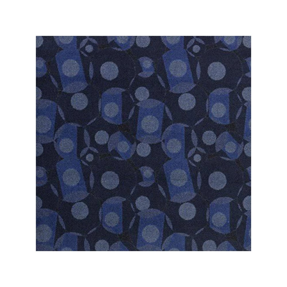 Games People Play Corner Pocket 10'9" x 13'2" Area Rug in Color Navy. Picture 1