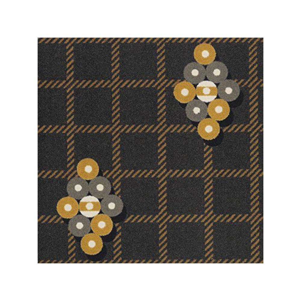 Games People Play Roll the Dice 10'9" x 13'2" Area Rug in Color Charcoal. Picture 1