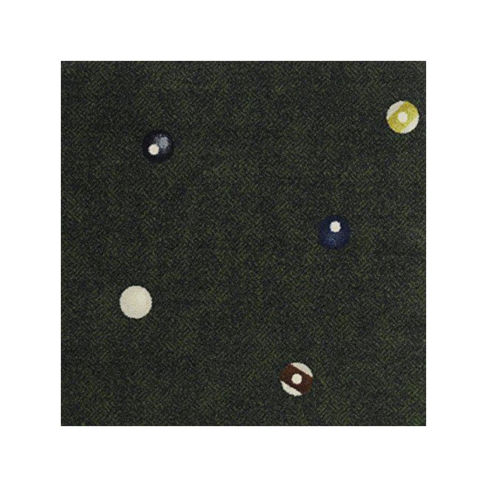 Games People Play Open Table 3'10" x 5'4" Area Rug in Color Emerald. Picture 1