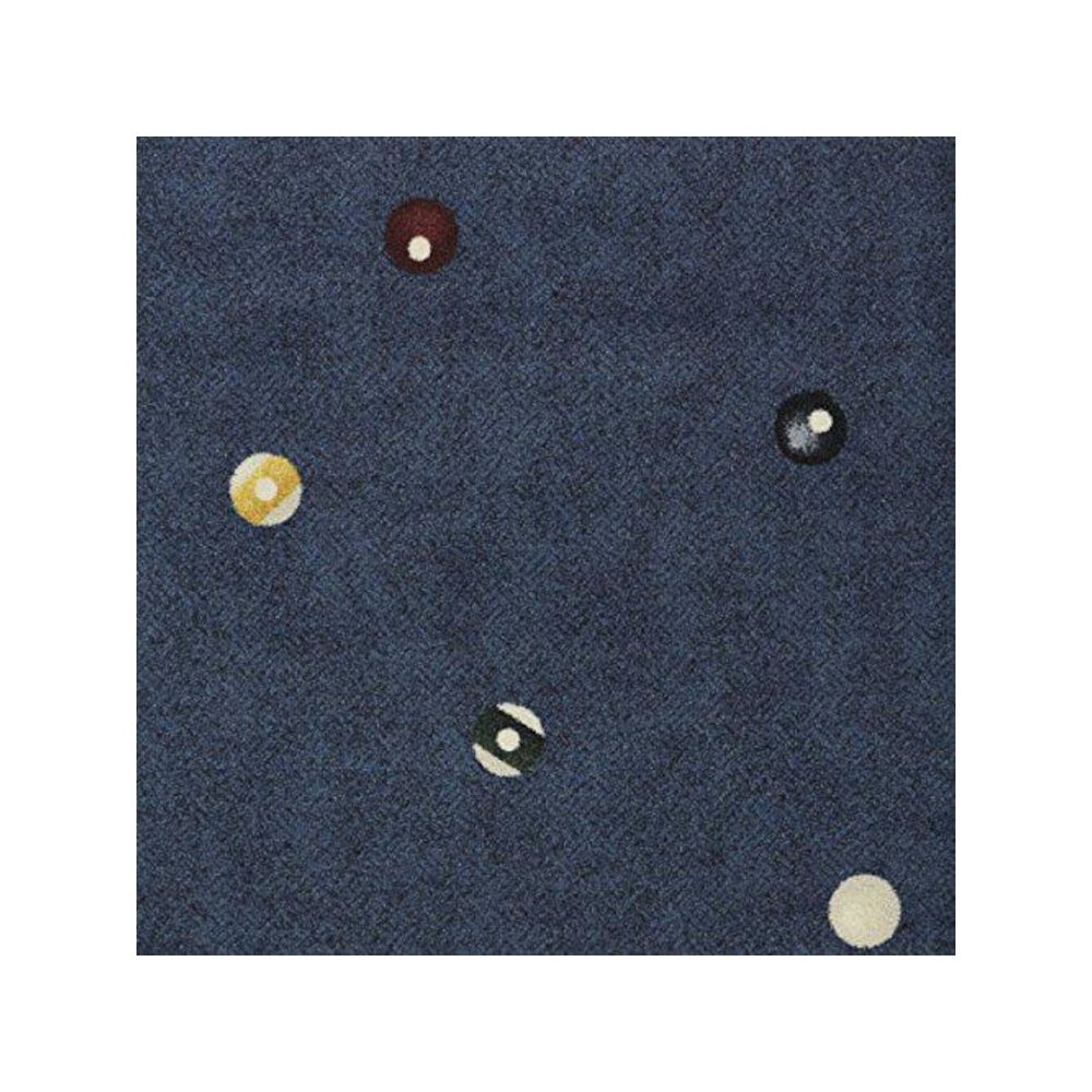 Games People Play Open Table 3'10" x 5'4" Area Rug in Color Navy. Picture 1