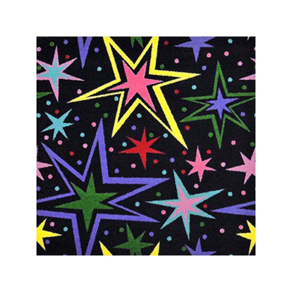 Kaleidoscope Kapow 7'8" x 10'9" Area Rug in Color Multi. Picture 1