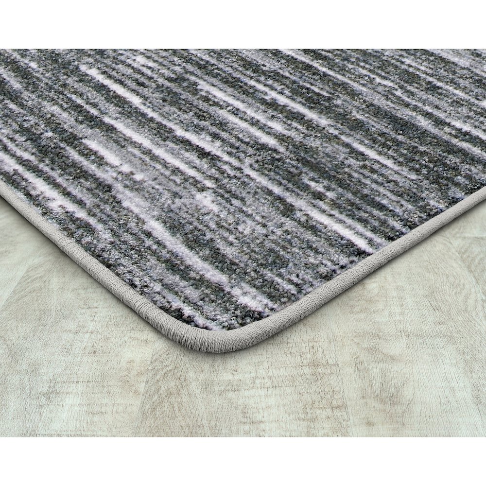 Impressions Balanced 3'10" x 5'4" Area Rug in Color Smoke. Picture 2