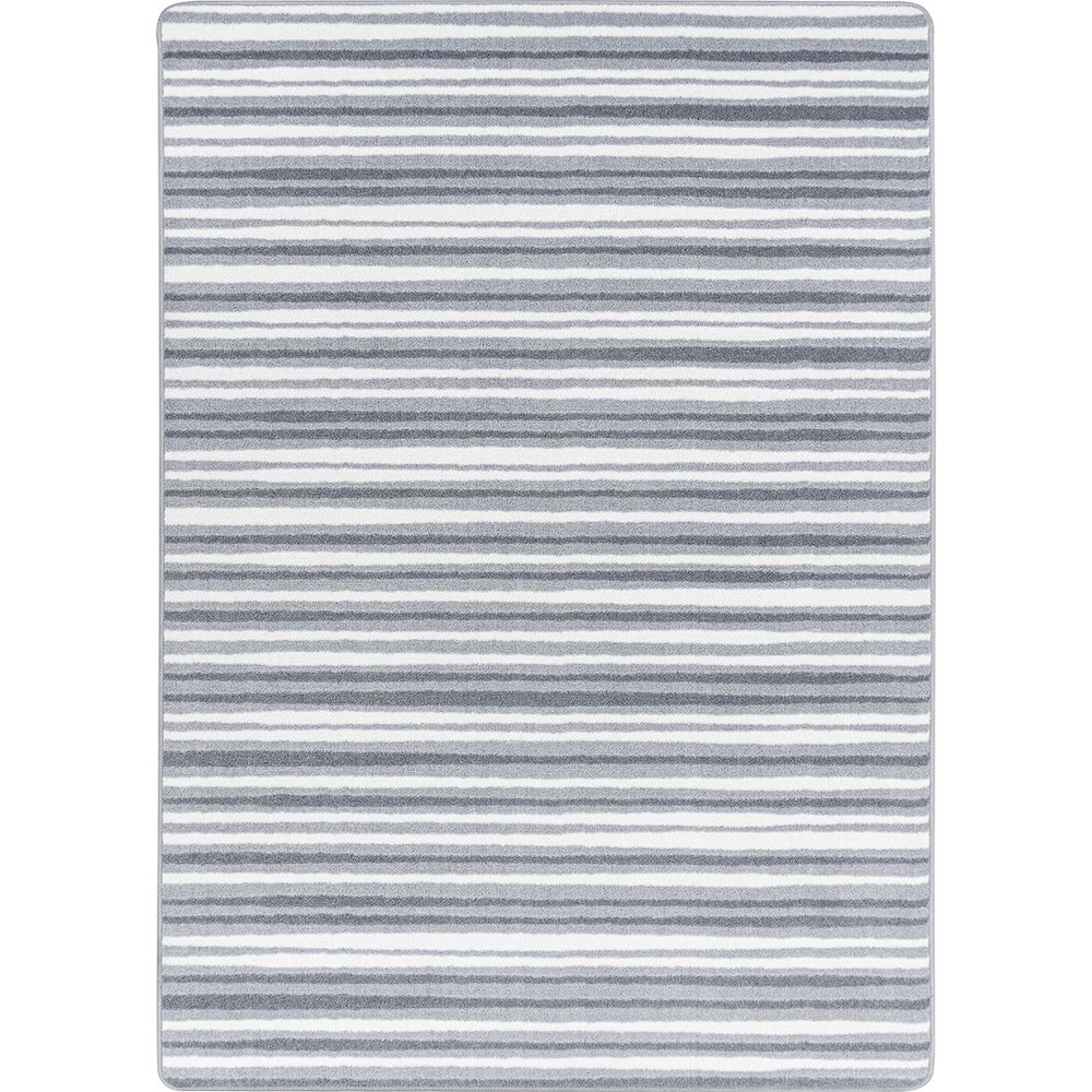Claremont Kids Between the Lines 3'10" x 5'4" Area Rug in Color Cloudy. Picture 1