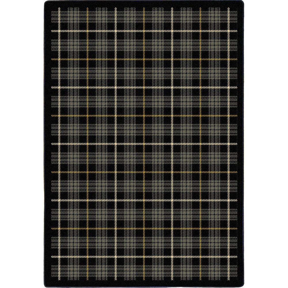 Kaleidoscope Bit O' Scotch 3'10" x 5'4" Area Rug in Color Flannel Gray. Picture 1