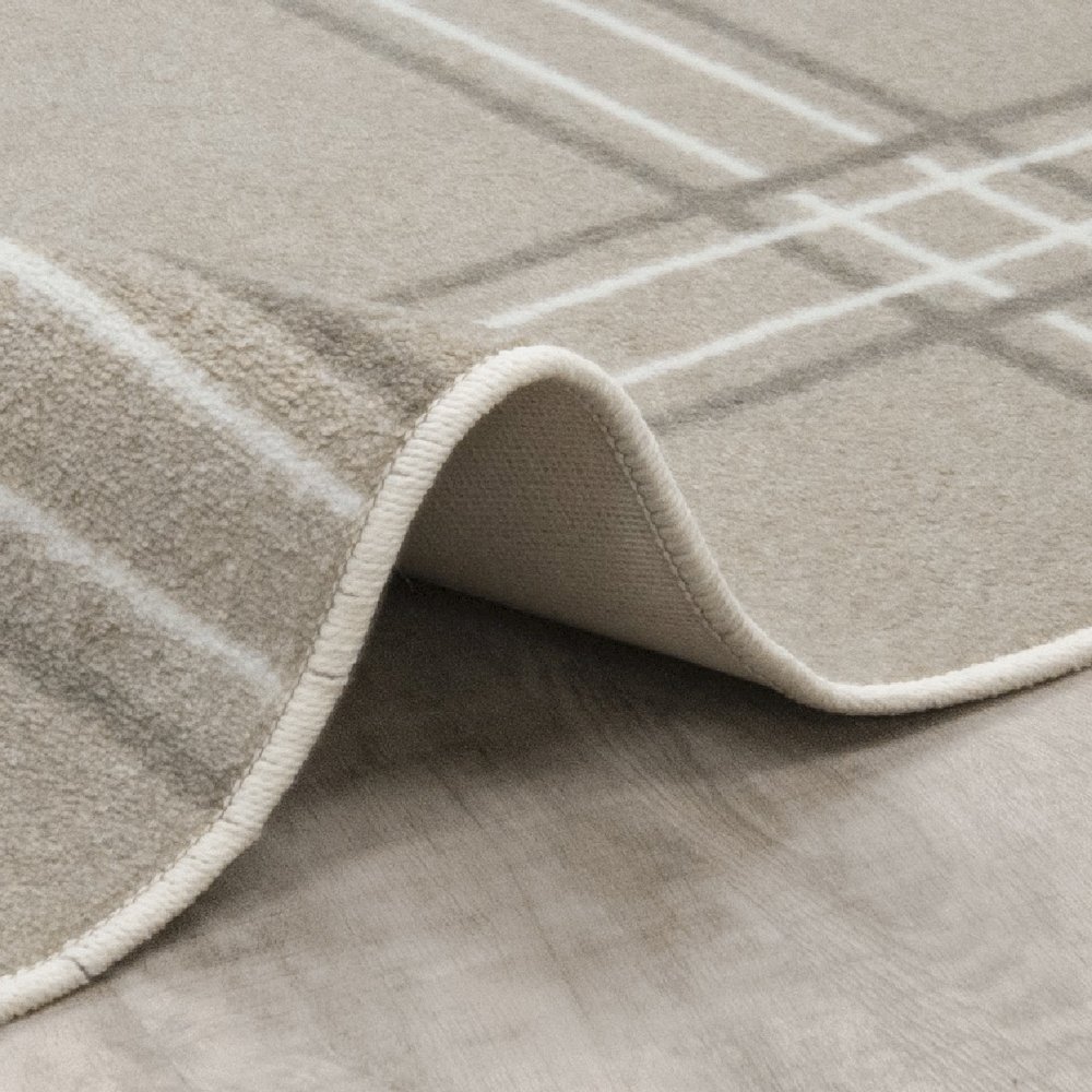 Impressions Broadfield 3'10" x 5'4" Area Rug in Color Beige. Picture 2