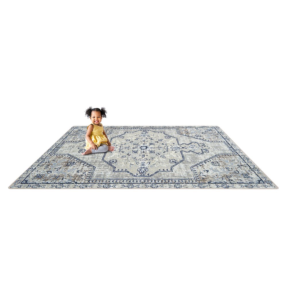 Canyon Tapestry 3'10" x 5'4" Area Rug in Color Sandstone. Picture 4