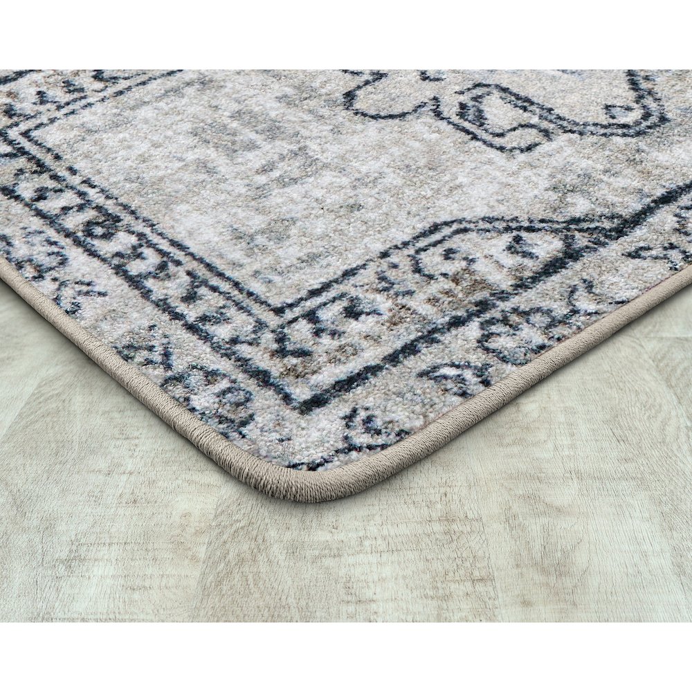 Canyon Tapestry 2'1" x 7'8" Runner Area Rug in Color Sandstone. Picture 2