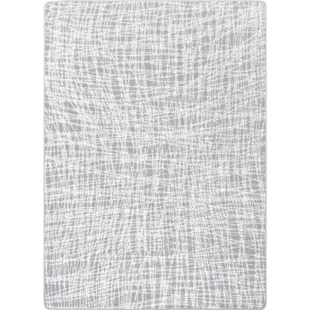 Impressions Crisscross 3'10" x 5'4" Area Rug in Color Mist. Picture 1