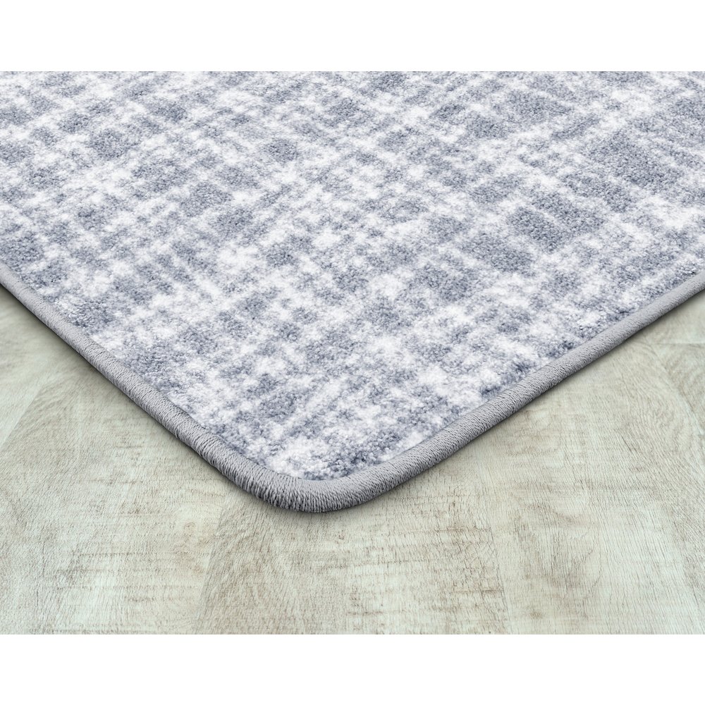 Impressions Crisscross 3'10" x 5'4" Area Rug in Color Mist. Picture 2