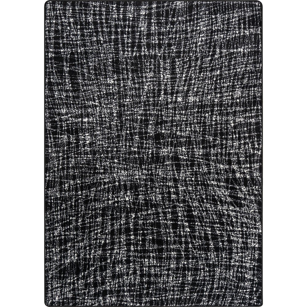 Impressions Crisscross 3'10" x 5'4" Area Rug in Color Shadow. Picture 1