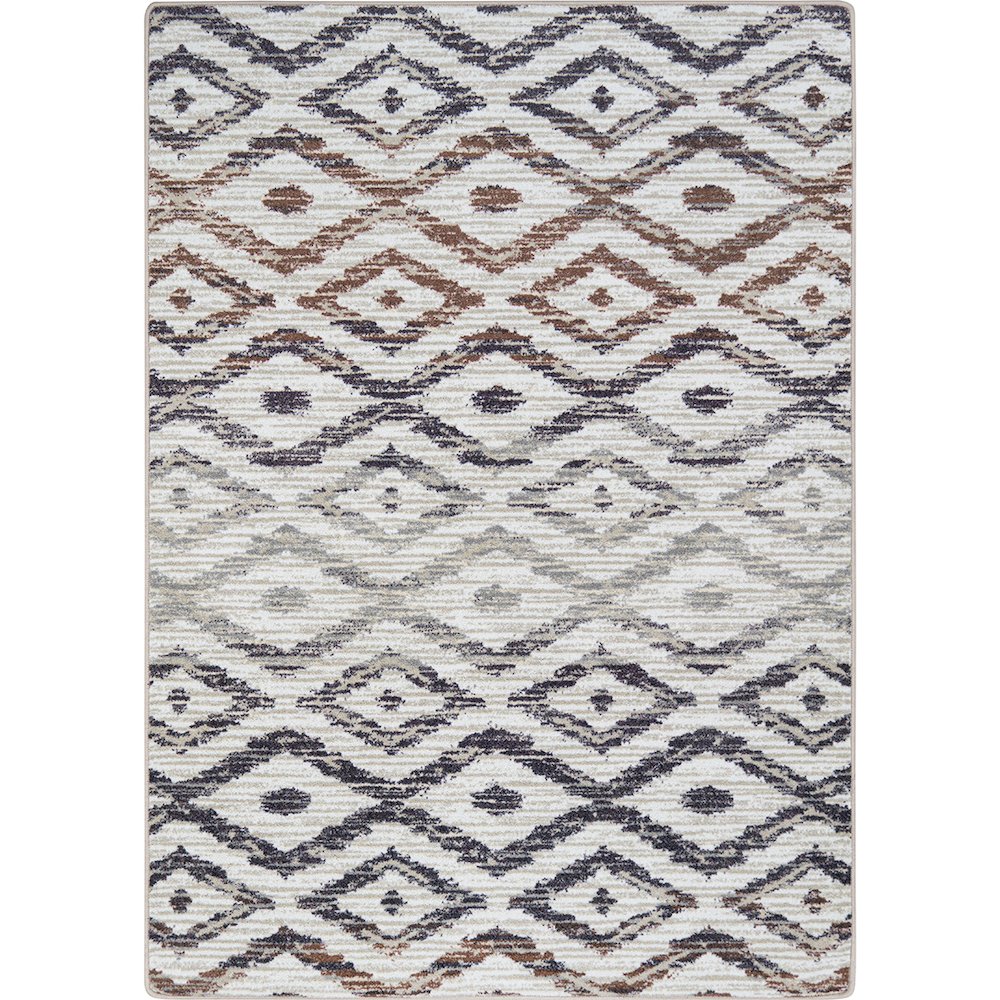 Diamond Oasis 3'10" x 5'4" Area Rug in Color Sunset. Picture 1