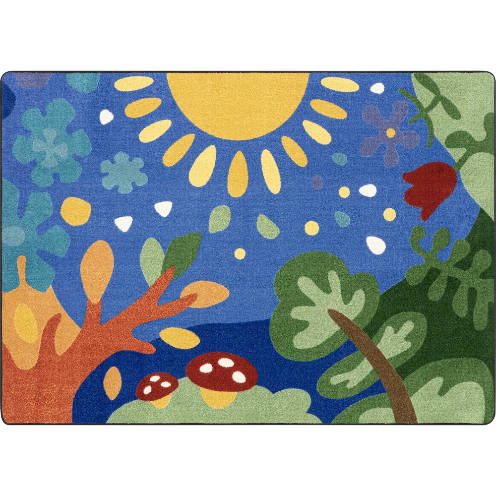 Dream Awhile 3'10" x 5'4" Area Rug in Color Multi. Picture 5