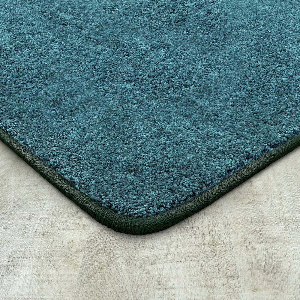 Kid Essentials Endurance 4' x 6' Area Rug in Color Mint. Picture 2