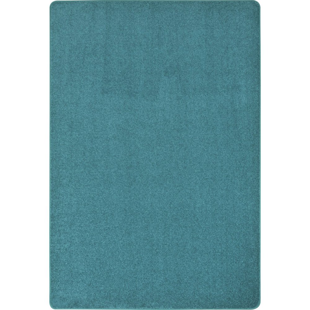Kid Essentials Endurance 4' x 6' Area Rug in Color Mint. Picture 1