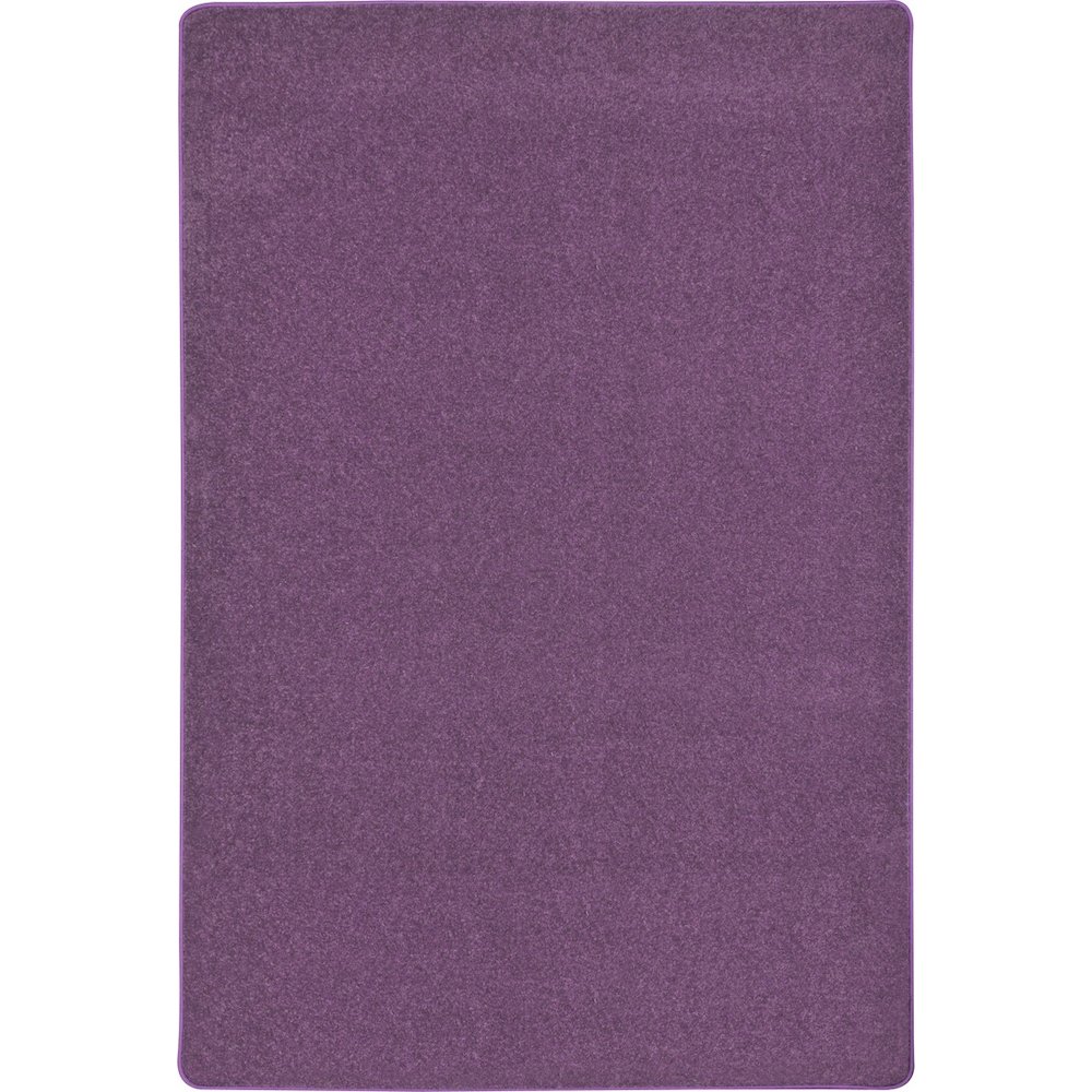 Kid Essentials Endurance 4' x 6' Area Rug in Color Purple. Picture 1