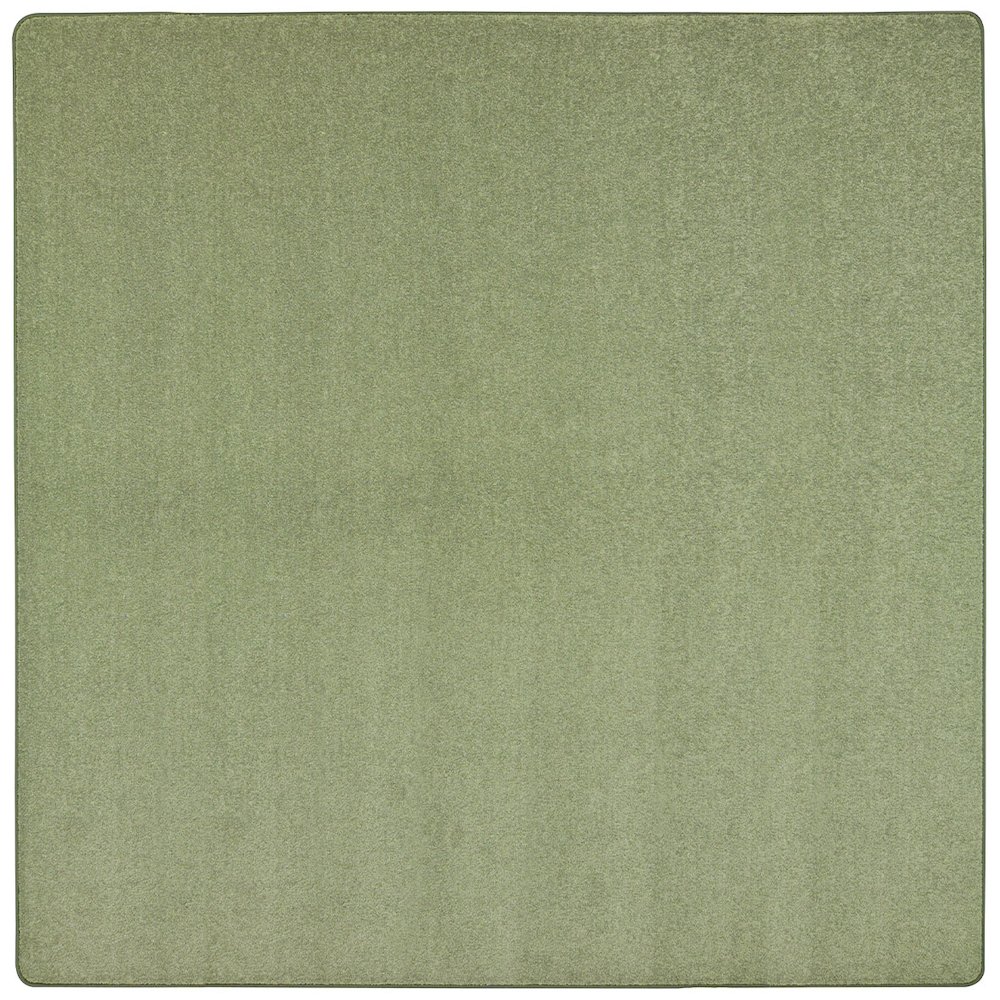 Kid Essentials Endurance 6' x 6' Area Rug in Color Sage. Picture 1