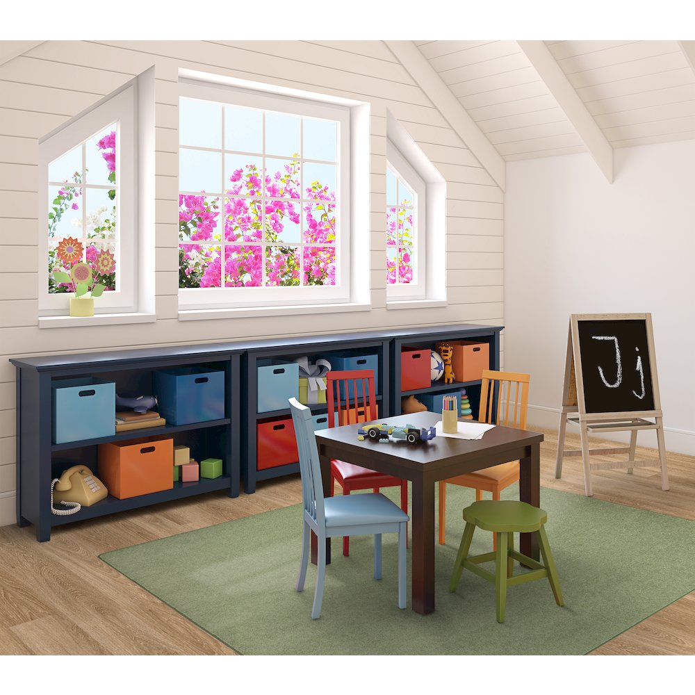 Kid Essentials Endurance 6' x 6' Area Rug in Color Sage. Picture 3