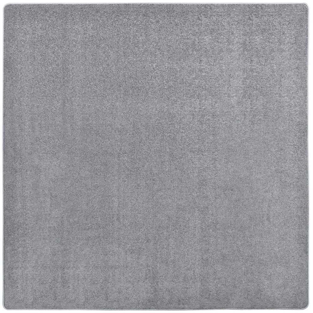 Kid Essentials Endurance 6' x 6' Area Rug in Color Silver. Picture 1