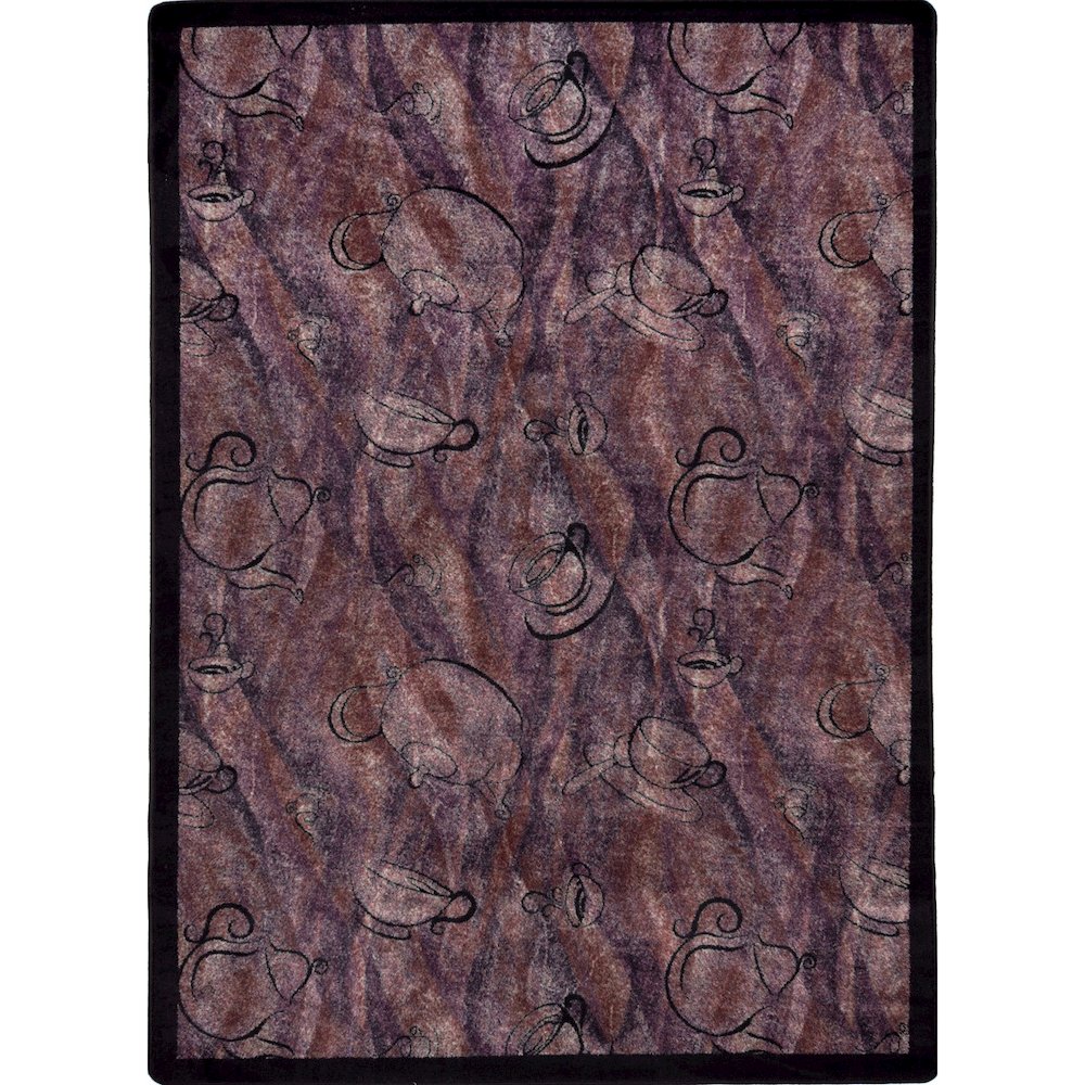 Kaleidoscope Fresh Brew 3'10" x 5'4" Area Rug in Color Chai. Picture 1