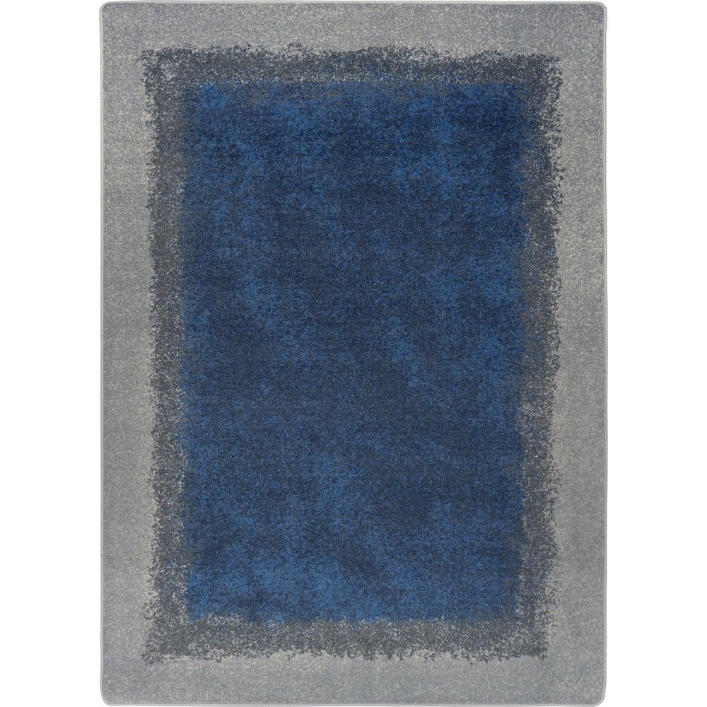 Kid Essentials Grounded 5'4" x 7'8" Area Rug in Color Marine. Picture 1