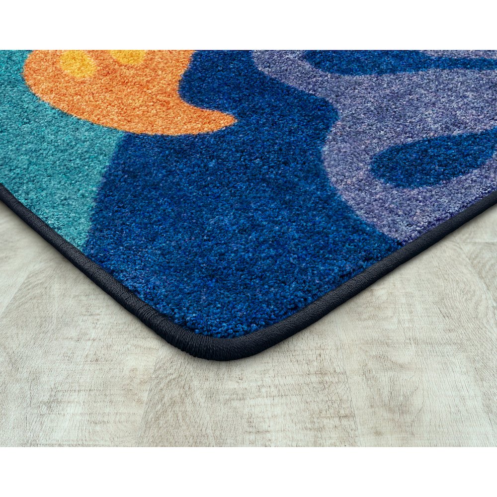 Just Pretend 5'4" x 7'8" Area Rug in Color Multi. Picture 2