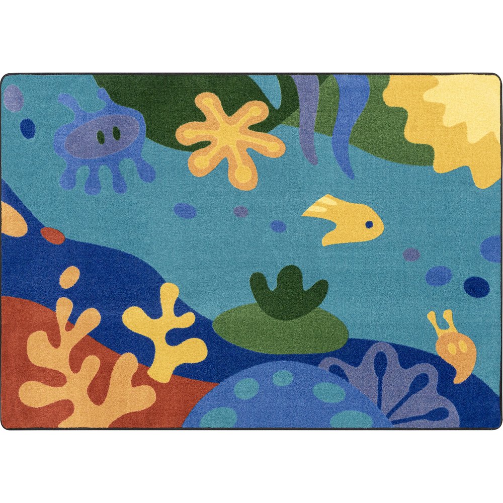 Just Pretend 5'4" x 7'8" Area Rug in Color Multi. Picture 5