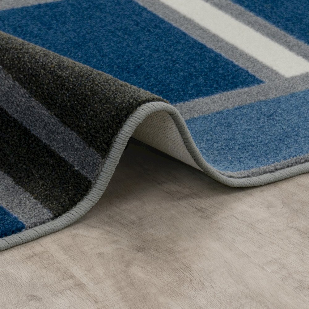 First Take Matilda 5'4" x 7'8" Area Rug in Color Sapphire. Picture 2