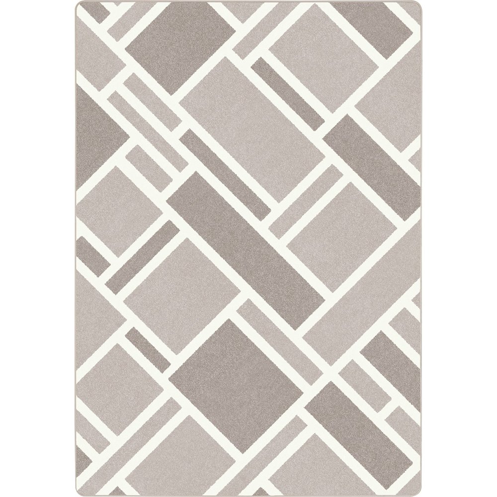 Impressions Midas 3'10" x 5'4" Area Rug in Color Dove. Picture 1