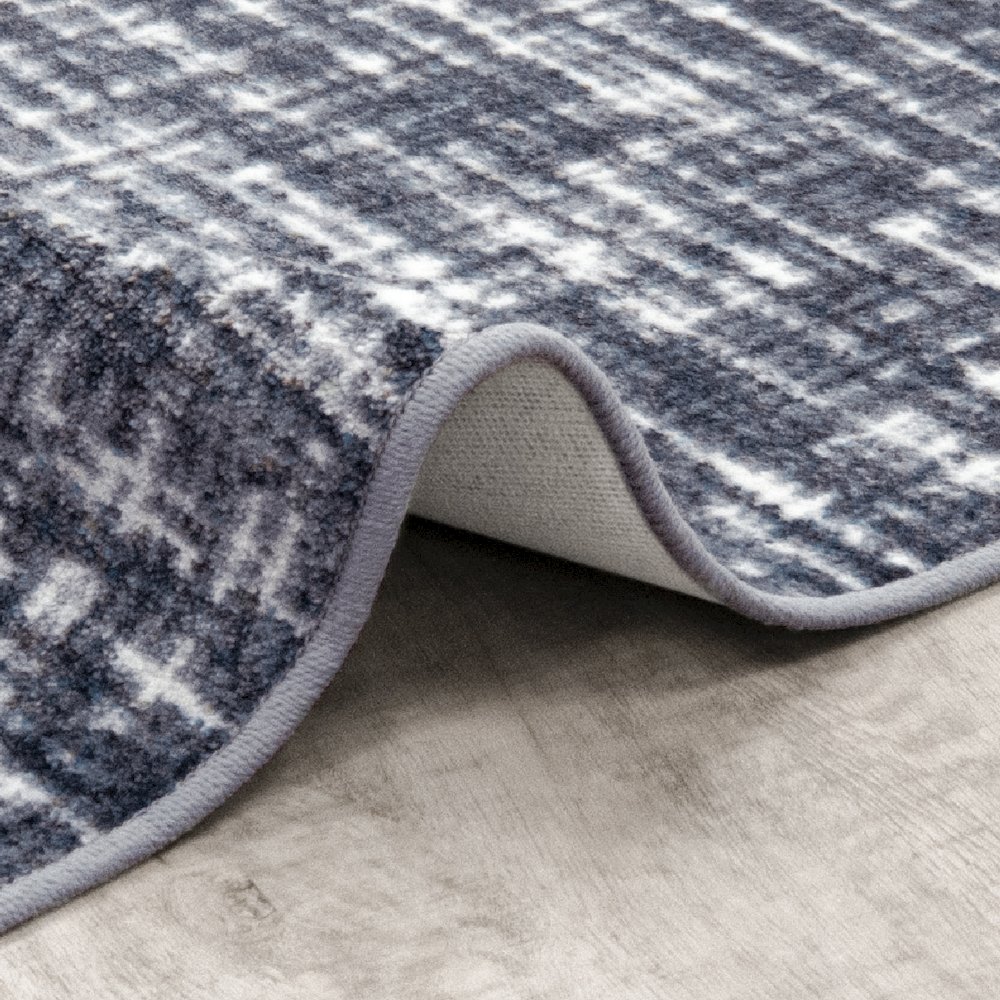 Impressions Past Tense 3'10" x 5'4" Area Rug in Color Smoke. Picture 2