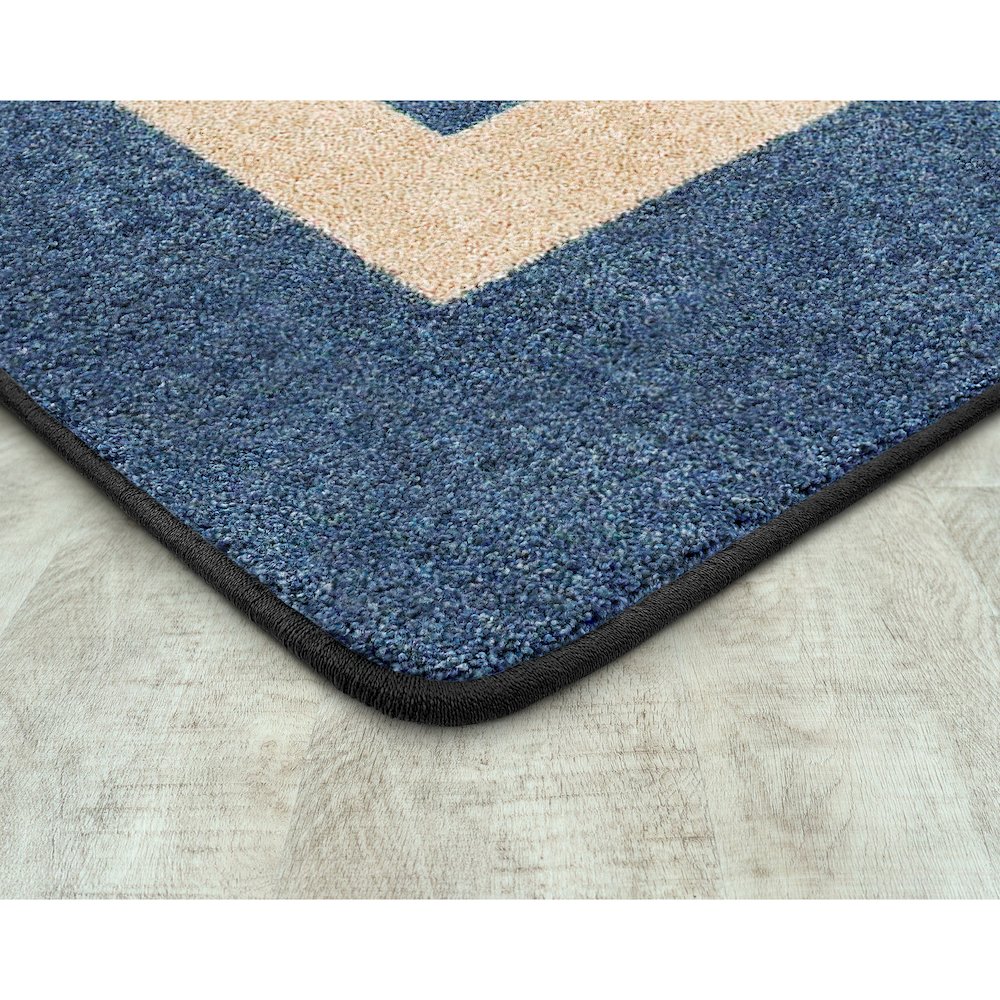 Kid Essentials Portrait 3'10" x 5'4" Area Rug in Color Seaside. Picture 2