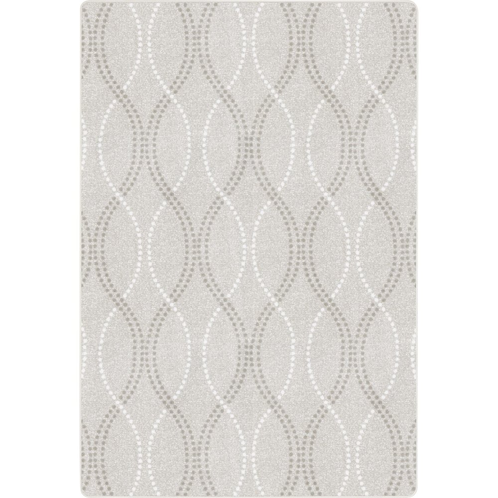 Impressions Seventh Heaven 3'10" x 5'4" Area Rug in Color Dove. Picture 1