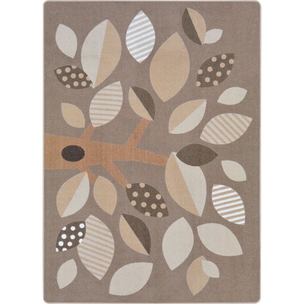 Kid Essentials Shady Grove 5'4" x 7'8" Area Rug in Color Neutral. Picture 1
