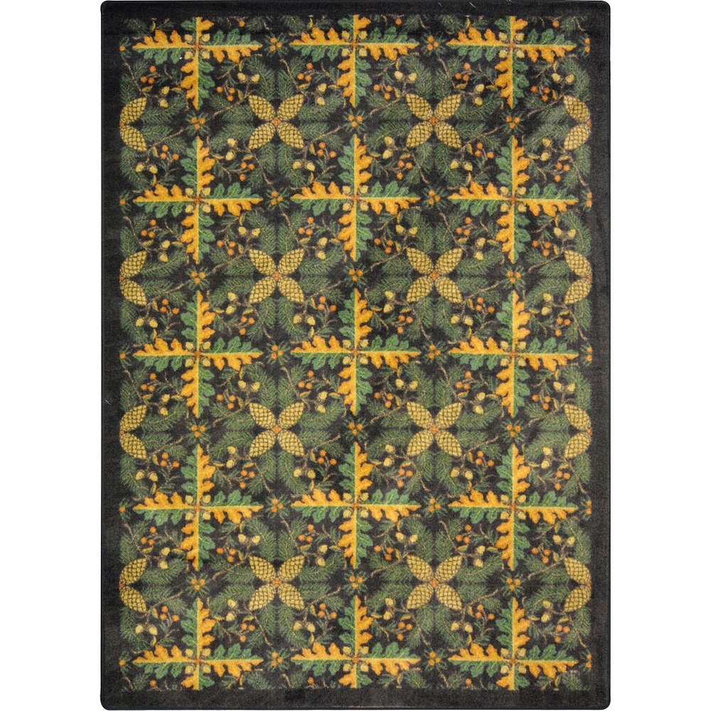 Kaleidoscope Tahoe 3'10" x 5'4" Area Rug in Color Dark Timber. Picture 1