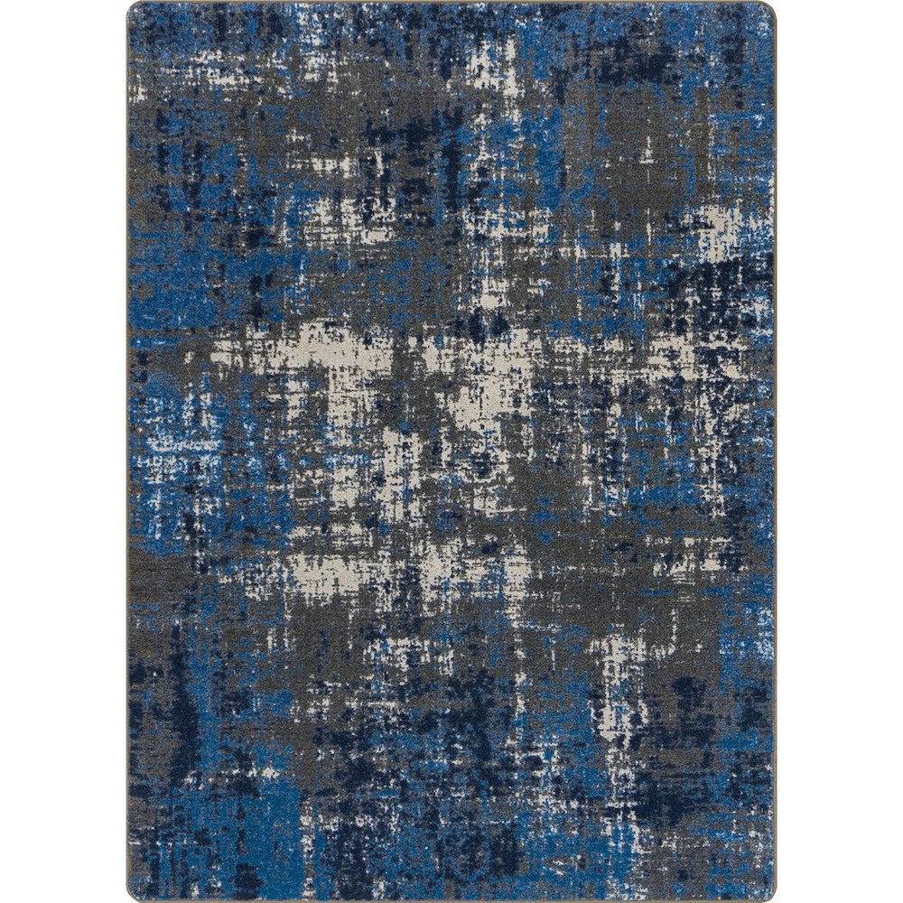 Kid Essentials Terra Mae 5'4" x 7'8" Area Rug in Color Marine. Picture 1