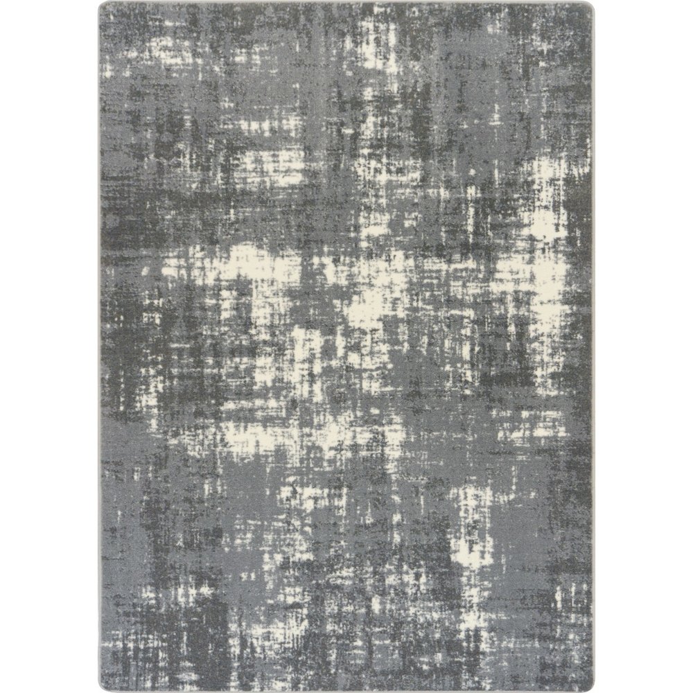 First Take Westmarch 5'4" x 7'8" Area Rug in Color Storm. Picture 1
