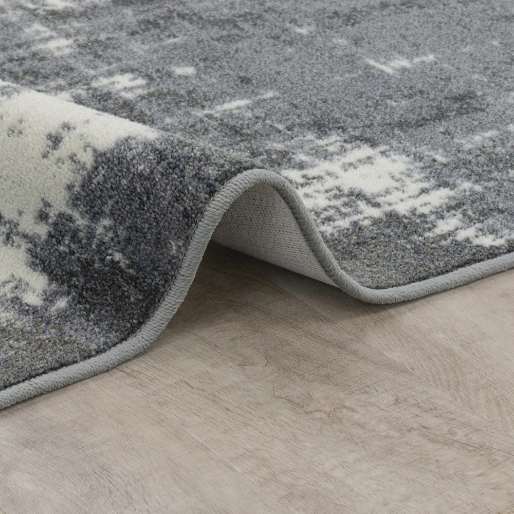 First Take Westmarch 5'4" x 7'8" Area Rug in Color Storm. Picture 2