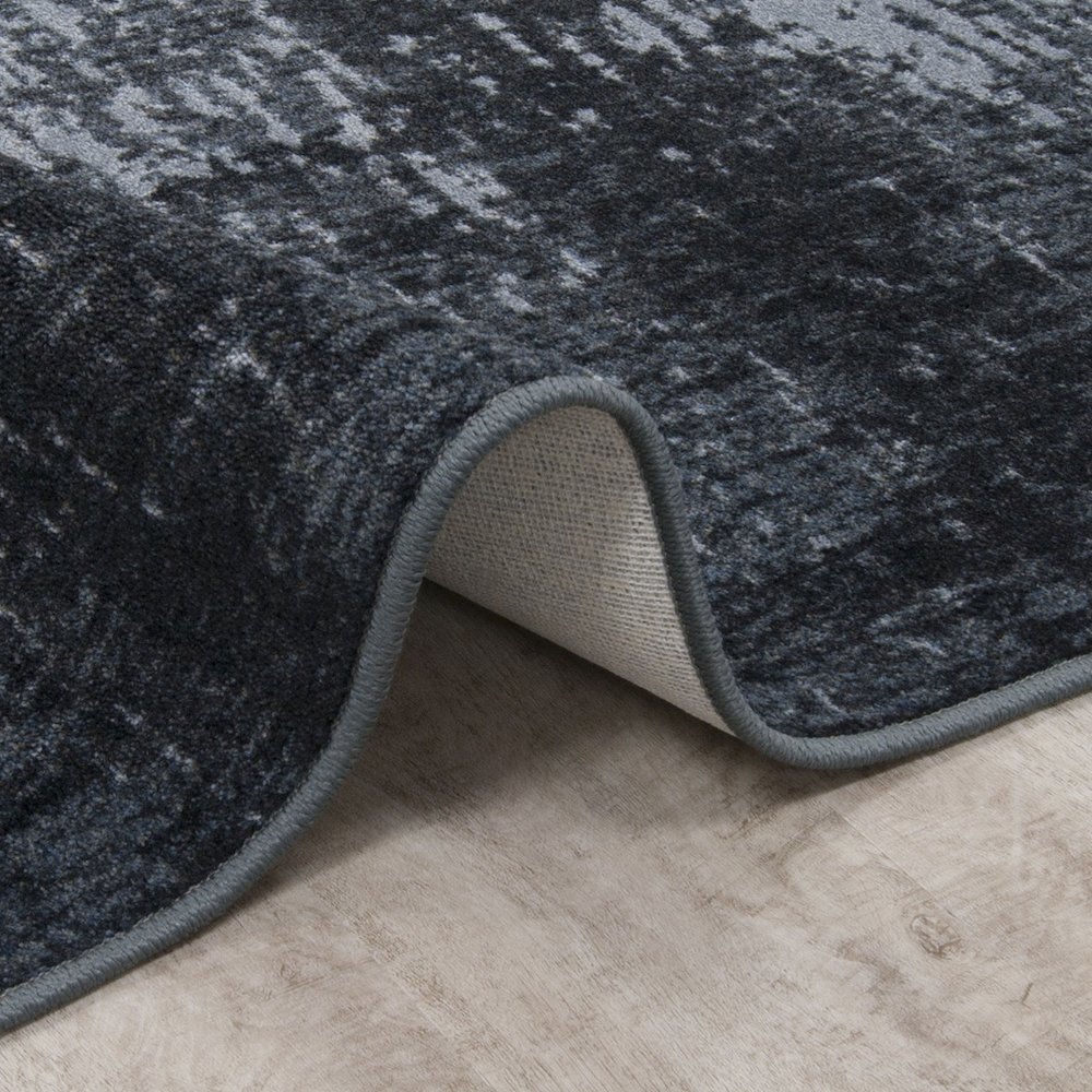 First Take Winterhaven 3'10" x 5'4" Area Rug in Color Charcoal. Picture 2