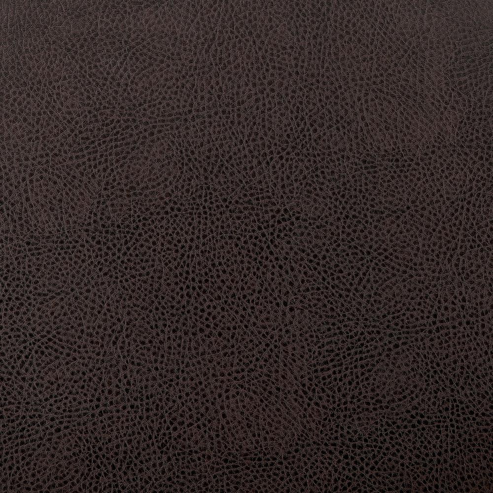 Natya Swivel Counter or Bar Stool in Mocha Finish with Brown Faux Leather. Picture 12