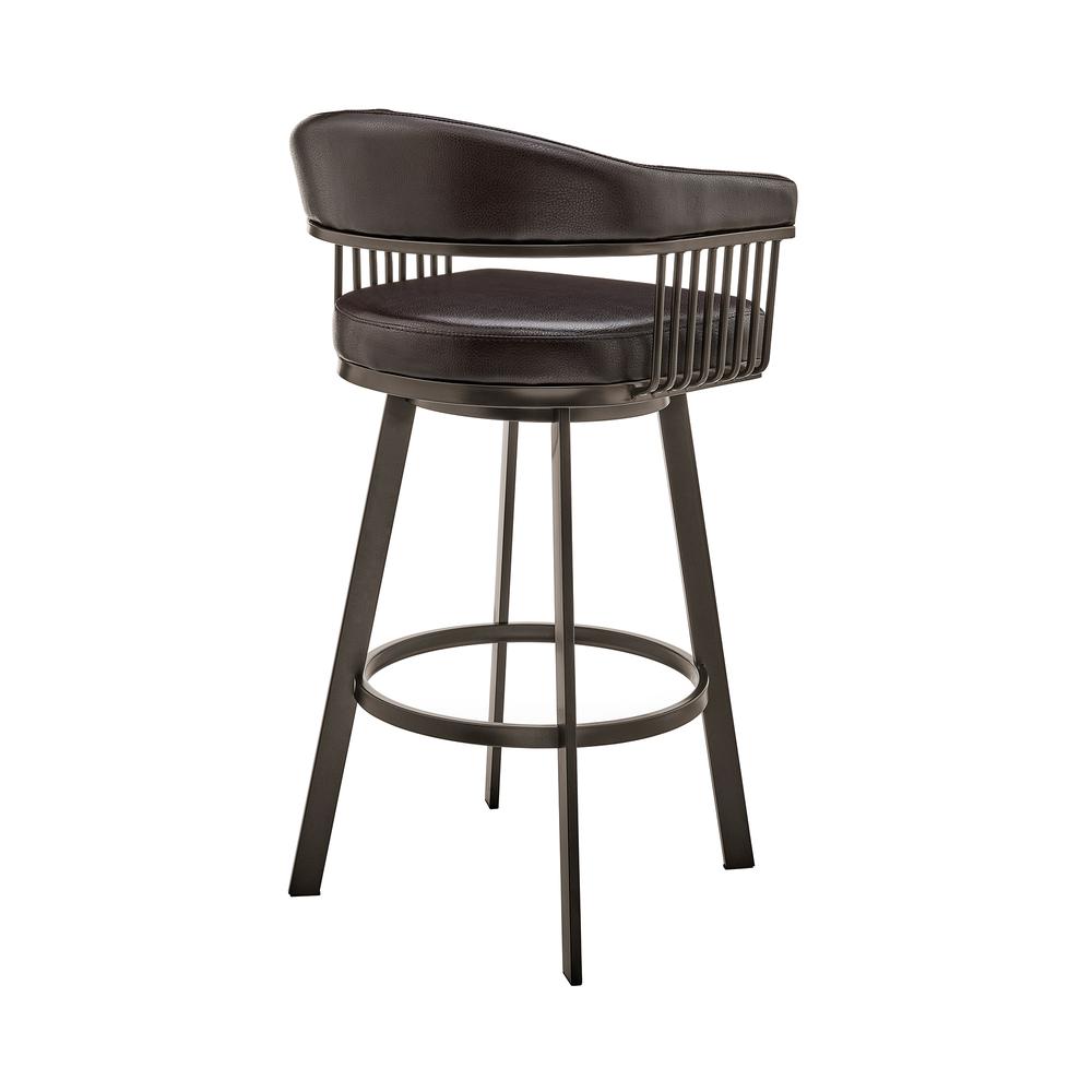 Bronson 29" Bar Height Swivel Bar Stool. Picture 3