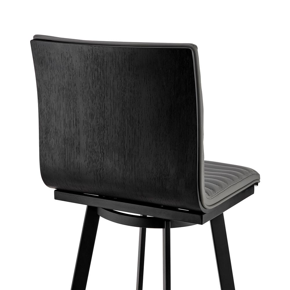 Jermaine 26" Counter Height Swivel Bar Stool. Picture 6