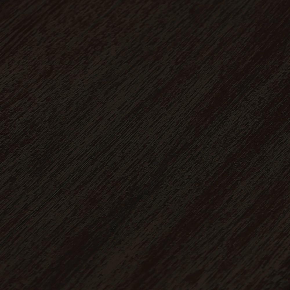 Koala Outdoor Patio Dark Eucalyptus Wood and Metal Rectangle Dining Table. Picture 4