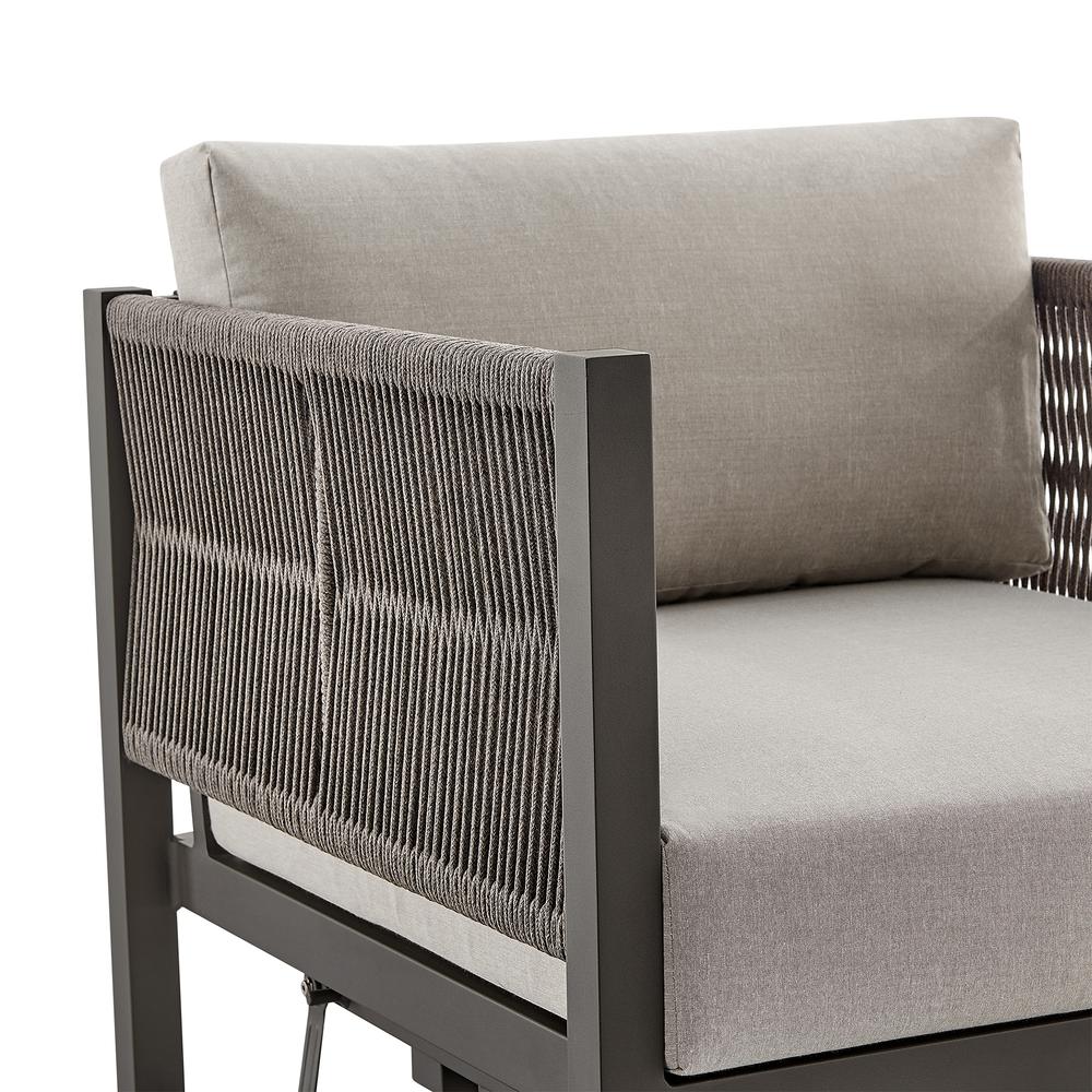 Cuffay Outdoor Patio Swivel Glider Lounge Chair. Picture 4