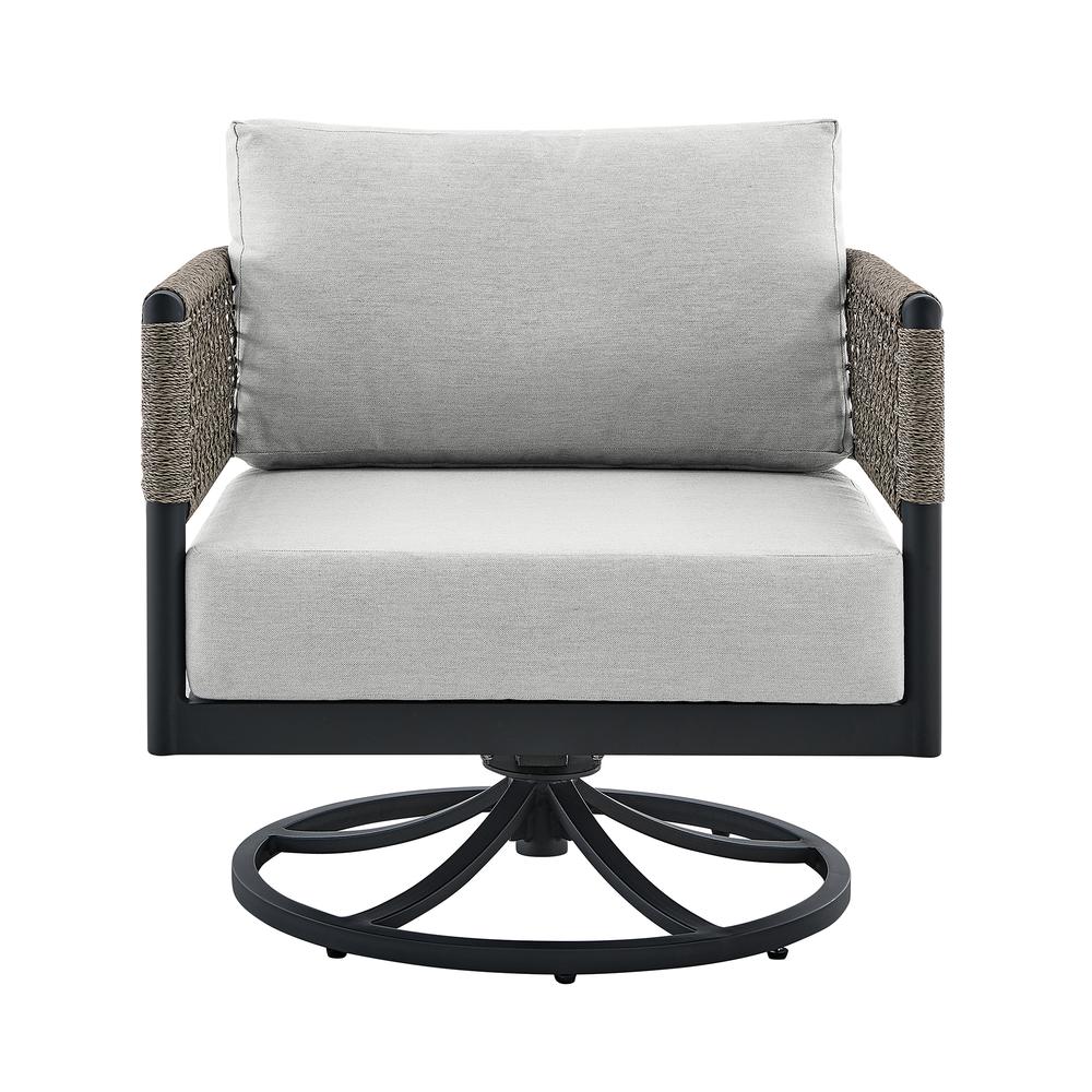 Felicia Outdoor Patio Swivel Rocking Chair. Picture 1