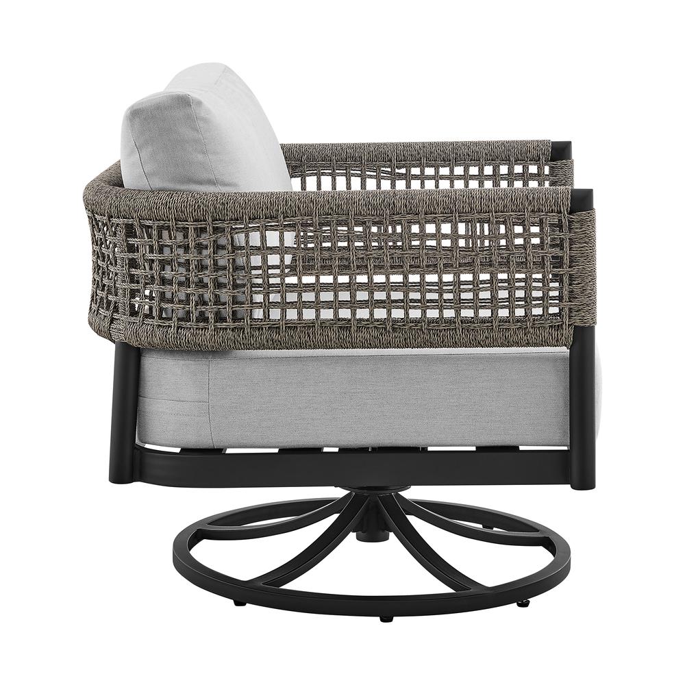 Felicia Outdoor Patio Swivel Rocking Chair. Picture 2