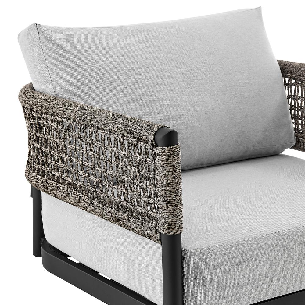 Felicia Outdoor Patio Swivel Rocking Chair. Picture 4