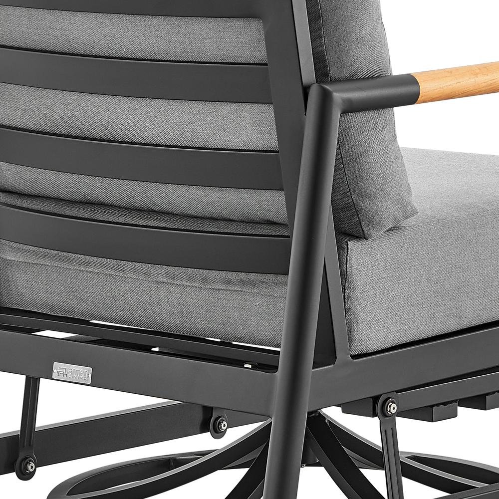 Royal Outdoor Patio Swivel Glider Lounge Chair. Picture 5