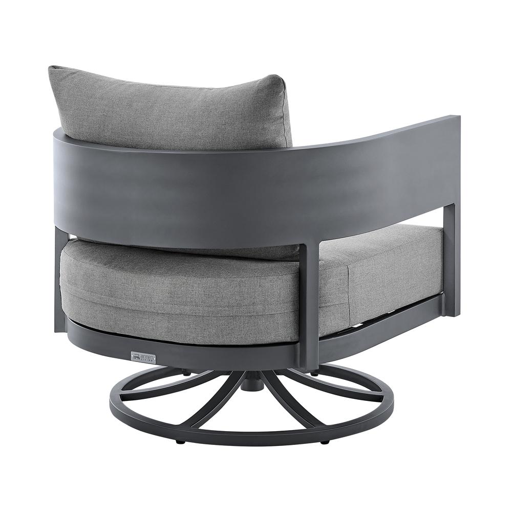 Argiope 3 Piece Patio Outdoor Swivel Seating Set. Picture 3
