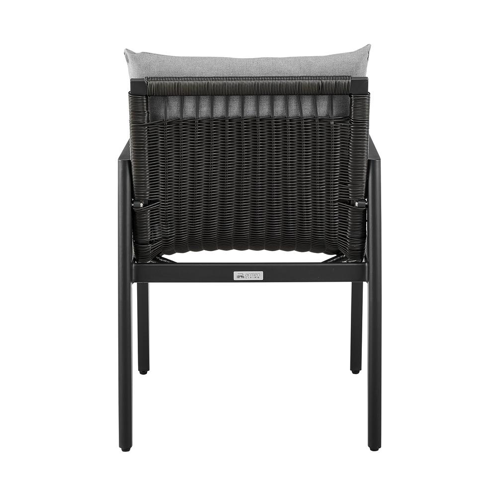 Grand Outdoor Patio Dining Chairs - Set of 2. Picture 5