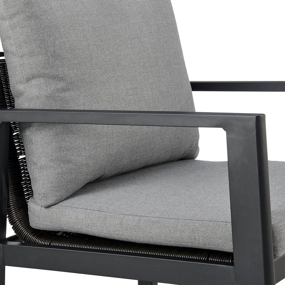 Grand Outdoor Patio Dining Chairs - Set of 2. Picture 6