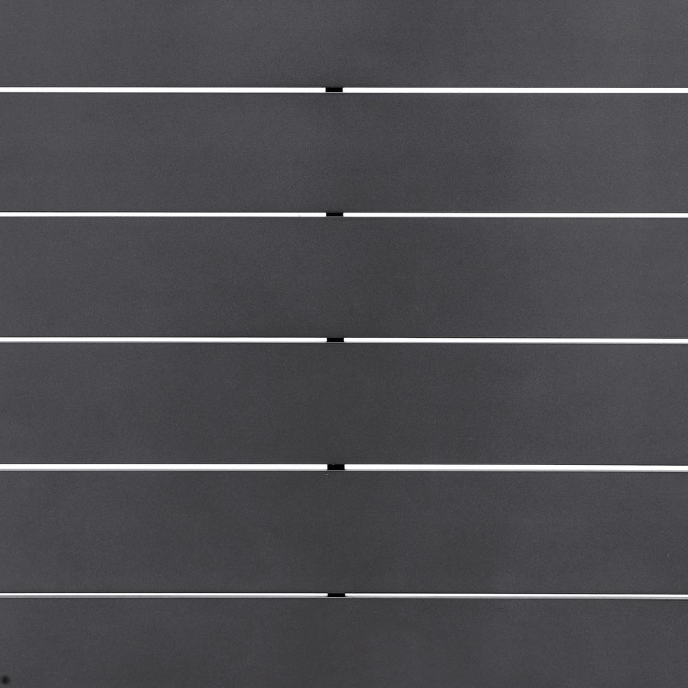 Argiope Outdoor Patio Dining Table in Aluminum. Picture 3